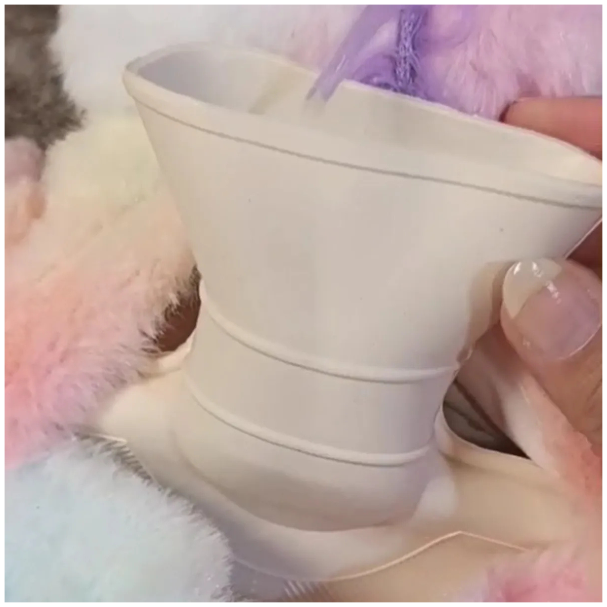 Bolsa Agua Caliente Peluche Unicornio 1L