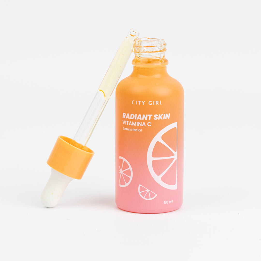 Sérum Facial con Vitamina C – Luminosidad y Antioxidantes