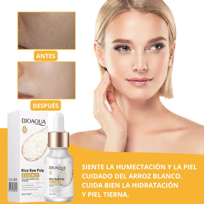 Sérum de Arroz Bioaqua – Hidratación profunda y luminosidad