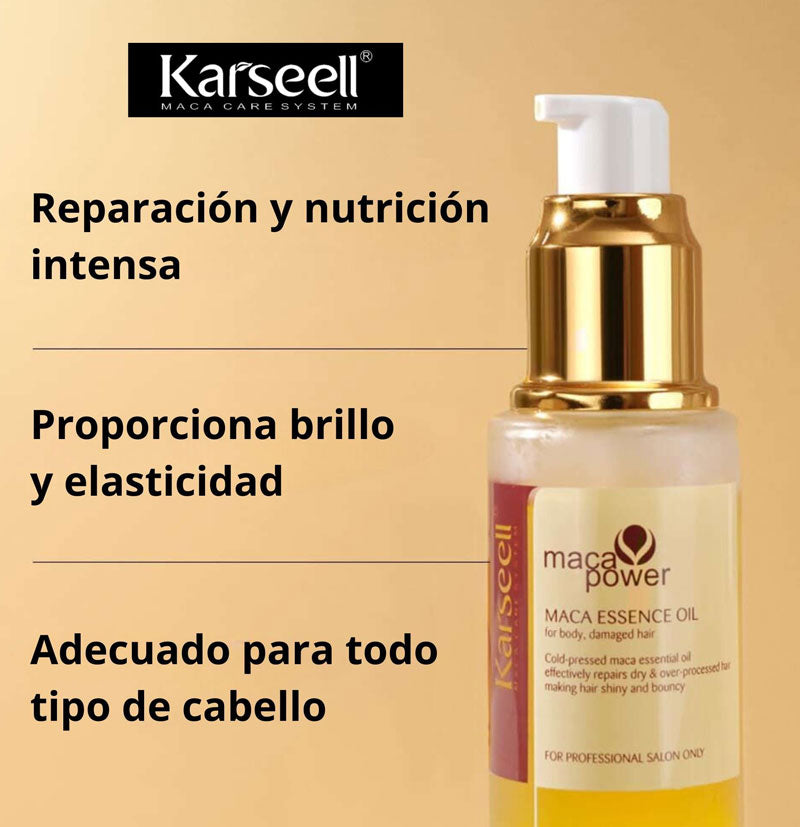 Karseell Maca Essence Oil – Elixir Capilar Nutritivo