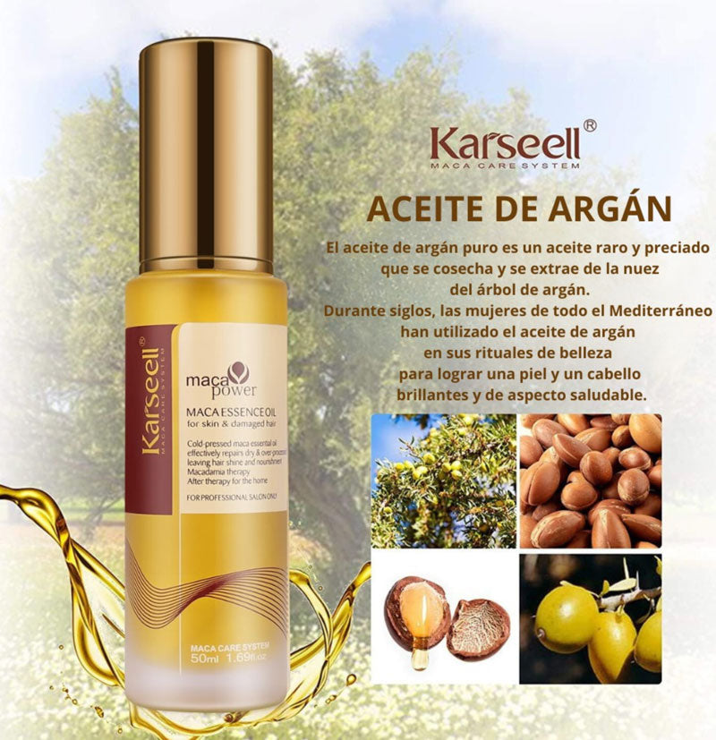 Karseell Maca Essence Oil – Elixir Capilar Nutritivo