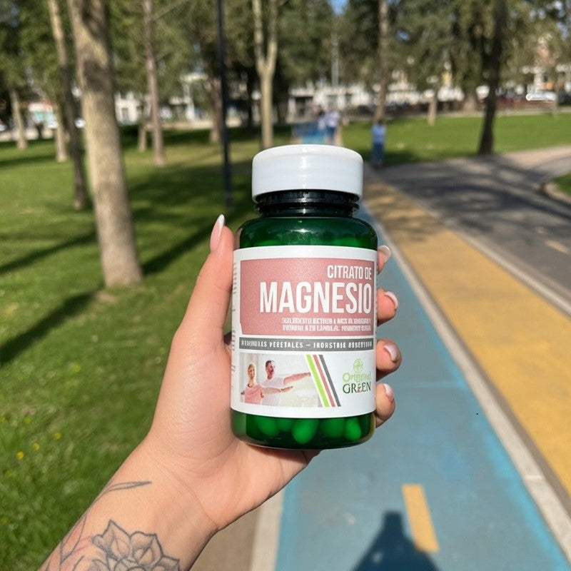Citrato de Magnesio + Vitamina D - Energía, descanso y bienestar