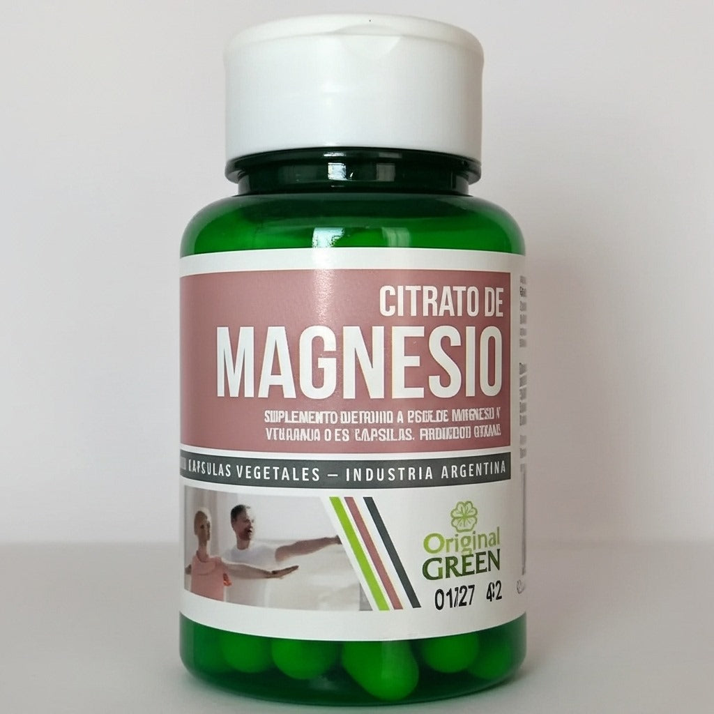 Citrato de Magnesio + Vitamina D - Energía, descanso y bienestar